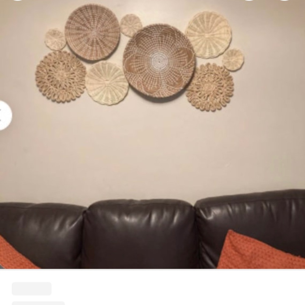9 baskets for wall decor. - Picture 10 of 10